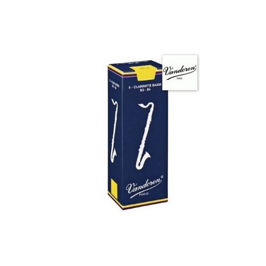 ANCE VANDOREN CLARINETTO BASSO 2 TRADITIONAL  BOX 5 PZ.