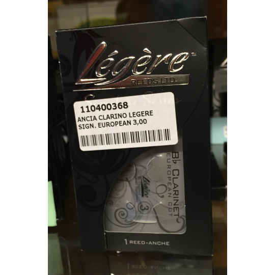 ANCIA CLARINO LEGERE SIGN. EUROPEAN 4,50  N.1 PZ.