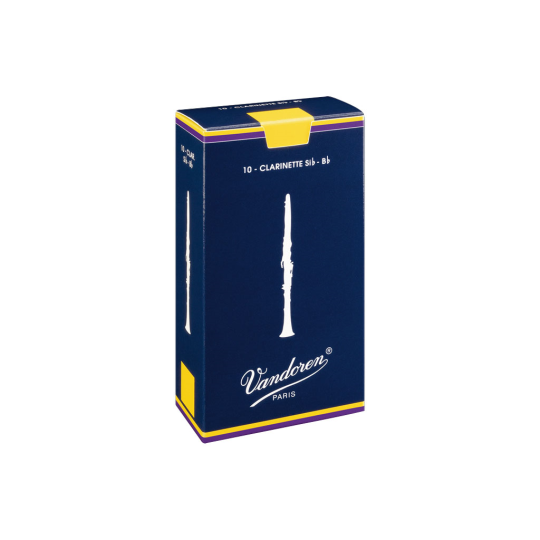 ANCE VANDOREN CLARINETTO TRADITIONAL N 2 BOX 10 PZ.