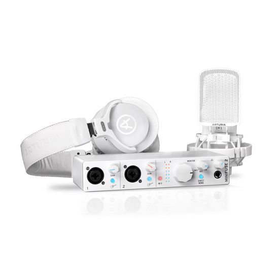 SCHEDA AUDIO MINIFUSE RECODING PACK WHITE ARTURIA