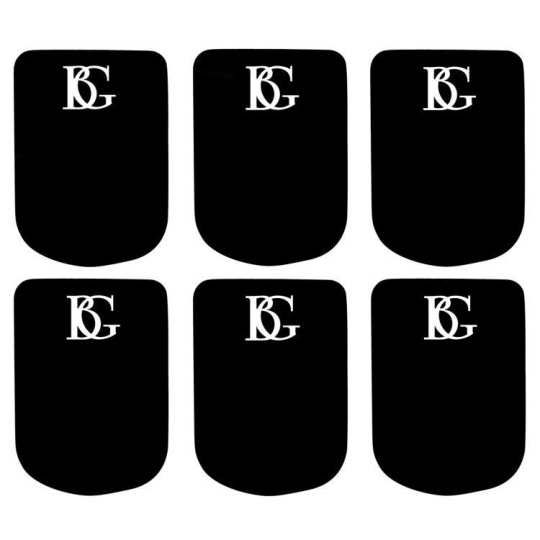 ADESIVO SALVA BOCCHINO BG A10S PICCOLO BLACK 6PZ.