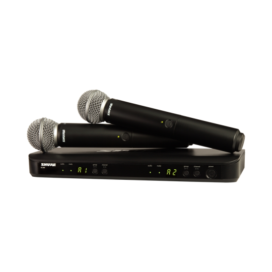 RADIOMICROFONO SHURE BLX 288E SM 58