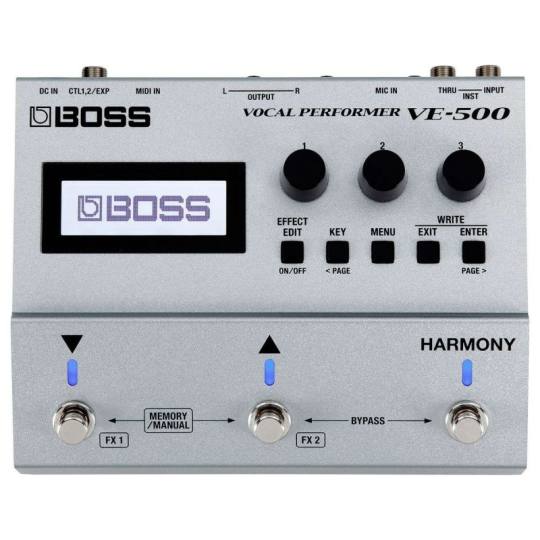 MULTIEFFETTO BOSS VE 500 VOCAL PERFPRMER