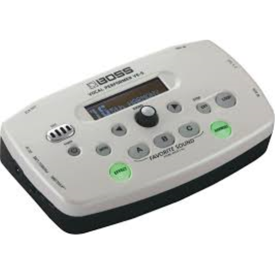 EFFETTO BOSS VE 5 VOCAL PERFORMER WHITE