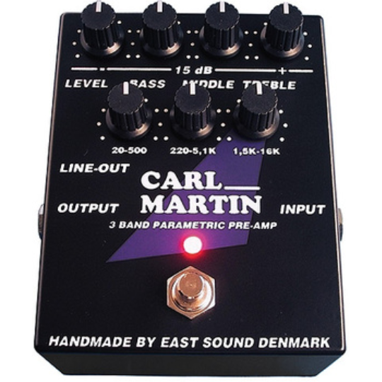 CARL MARTIN 3 BAND PARAM. PREAMP