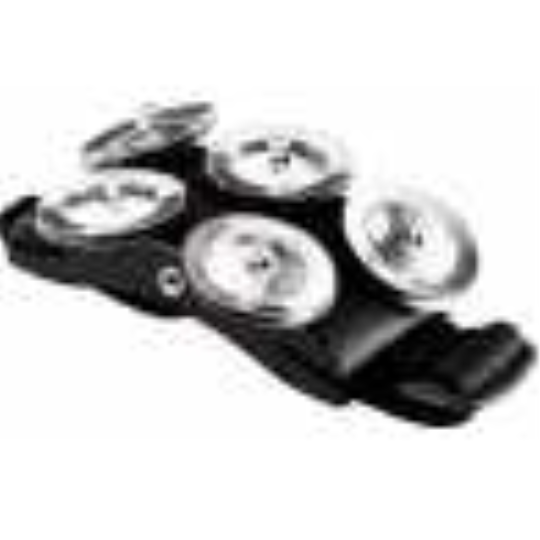 FOOT TAMBOURINE - CFT5-BK