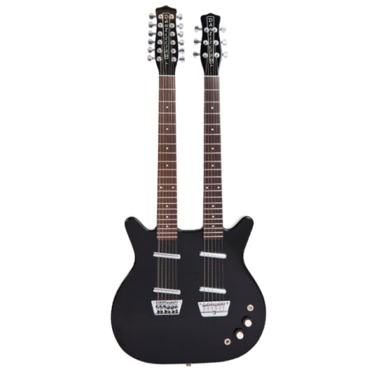  DANELECTRO DOUBLENECK DBN 612 BLK