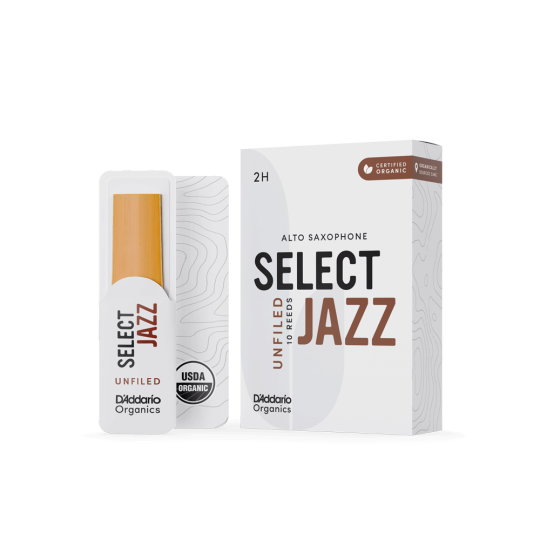 ANCE SAX ALTO ORGANIC SELECT JAZZ 2H UNFILED BOX 10 PZ.