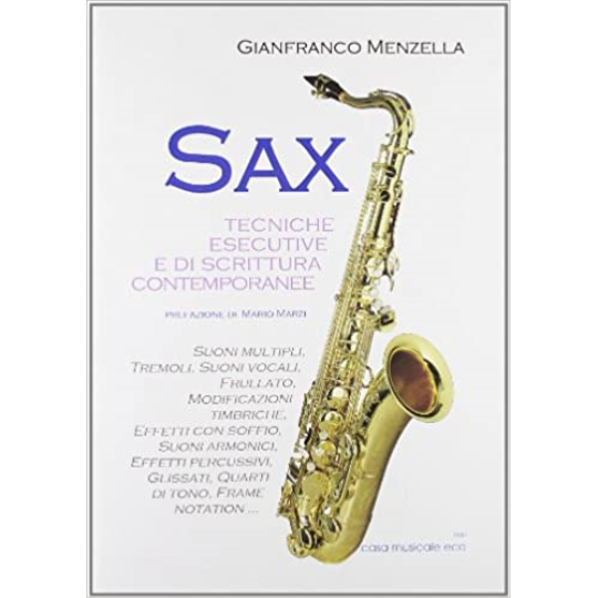 METODO IL SAX CONTEMPORANEO MENZELLA