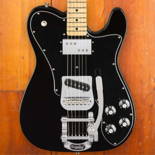 FENDER TELE CUST.72 BIGSBY BLK
