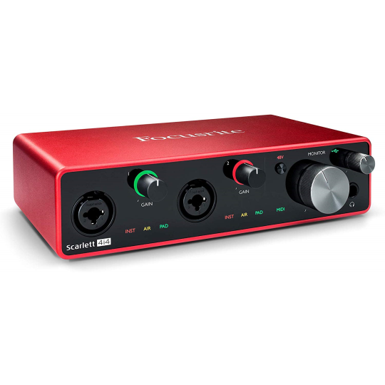 FOCUSRITE SCARLET 4I4 3RD G