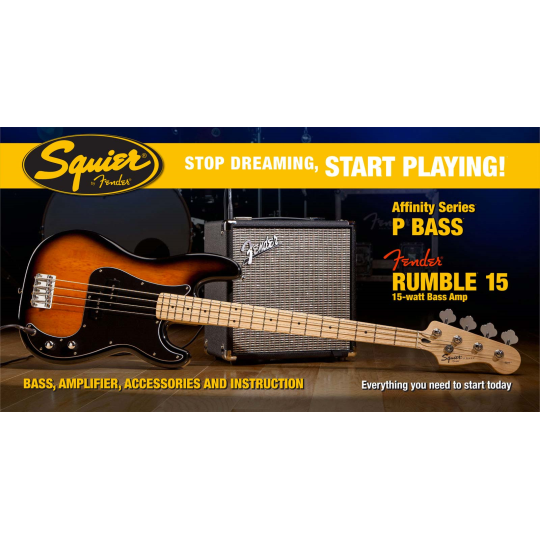 SQUIER PRECISION STARTER PACK 