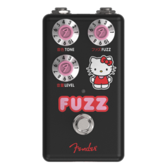  FENDER HELLO KITTY FUZZ BLK