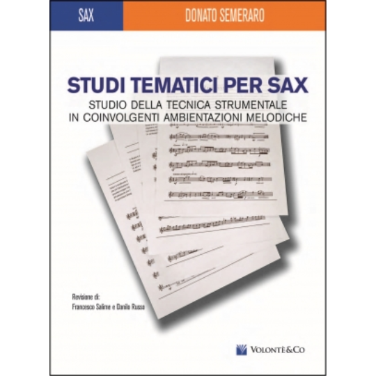 STUDI TEMATICI PER SAX SEMERARO