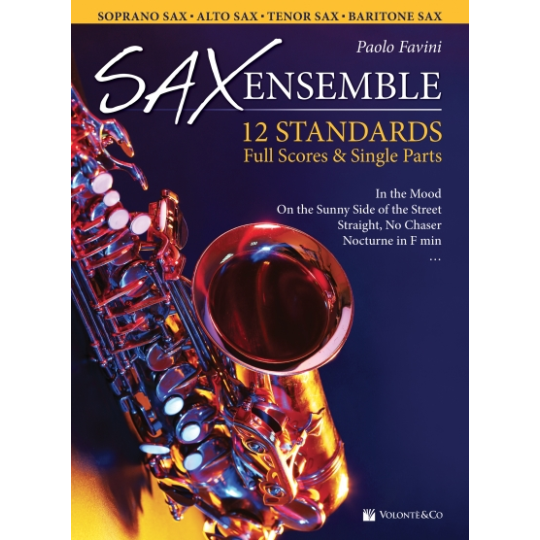 METODO SAX ENSEMBLE 12 STANDARDS