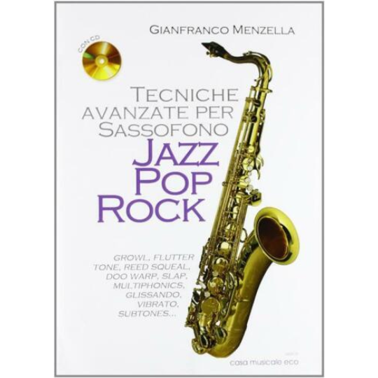 METODO TECNICHE SAX JAZZ +CD MENZELLA