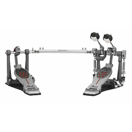 PEDALE CASSA DOPPIO PEARL ELIMINATOR REDLINE P2052C