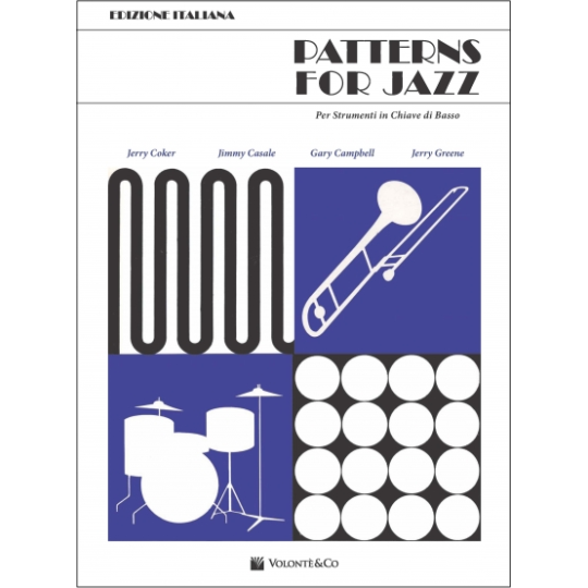 METODO TROMBONE PATTERNS FOR JAZZ CIAVE DI BASSO