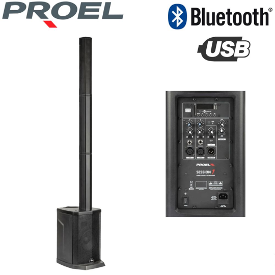 IMPIANTO AUDIO PROEL SESSION 1 