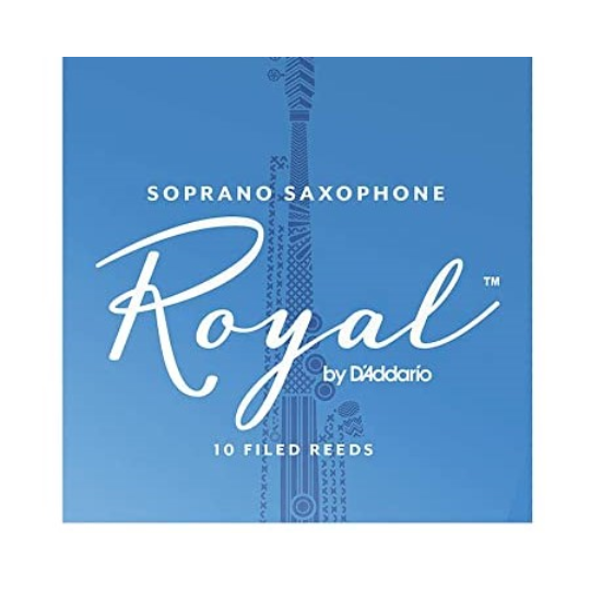 ANCE SAX SOPRANO RICO ROYAL 2.5 BOX 10 PZ.