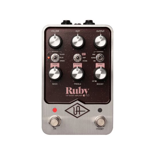 EFFETTO UNIVERSAL AUDIO RUBY 63 TOP BOOS