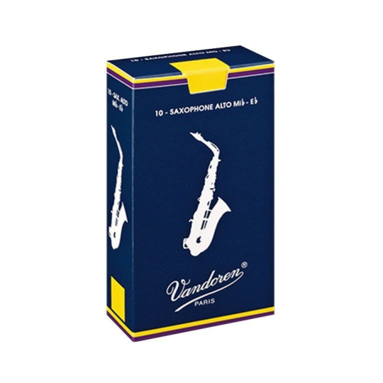 ANCE VANDOREN SAX ALTO TRADITIONAL N 3,5 BOX 10 PZ.
