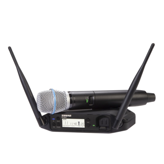 RADIOMICROFONO SHURE GLXD 24 BETA 87