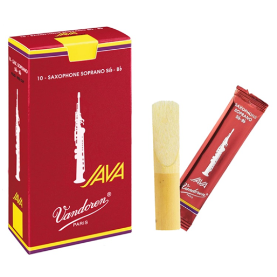 ANCE VANDOREN SAX SOPRANO JAVA RED N 2 BOX 10 PZ.