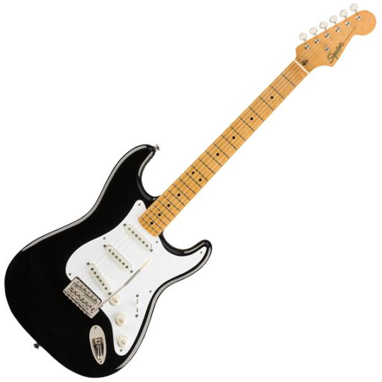 SQUIER STRAT CV  50' MN BLK