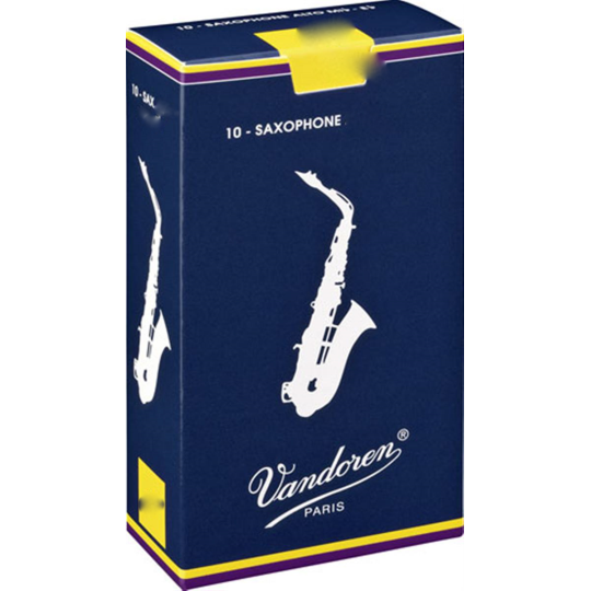 ANCE VANDOREN SAX ALTO TRADITIONAL N 2,5 BOX 10 PZ.