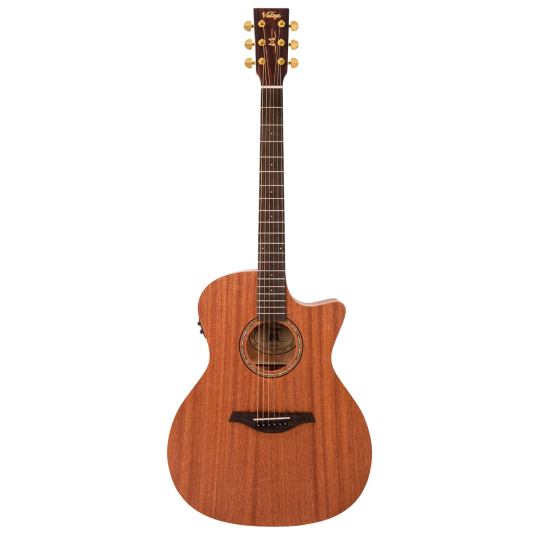  VINTAGE VE900 GRAND AUDITORIUM SATIN MAHOGANY