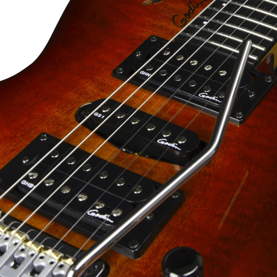 GODIN XTSA SYNTH ACCES 3 VOICE LIGHT BURST FLAME