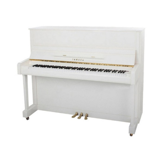 PIANOFORTE VERTICALE YAMAHA B 2 BIANCO